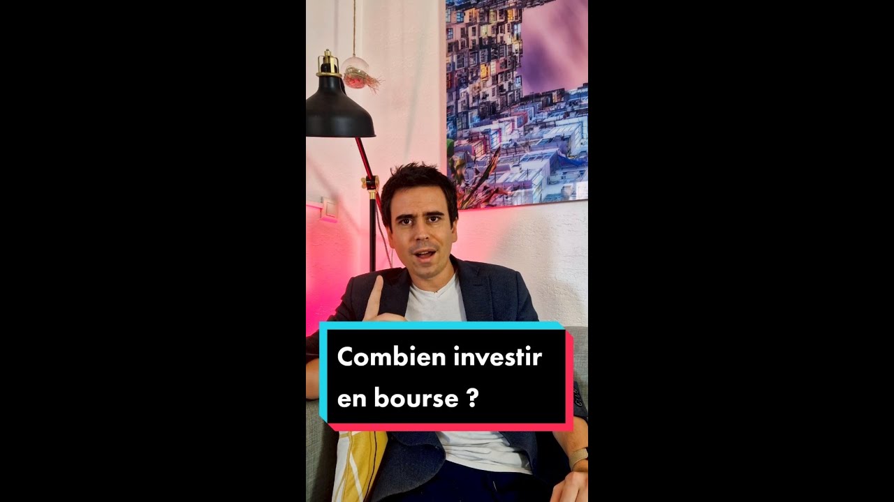 Combien Faut Il Investir En Bourse Pour En Vivre TRADING 100 AUTOMATIQUE