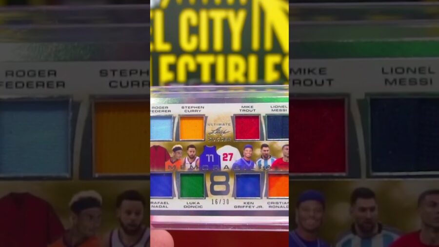 Ultimate Eight Memorabilia from Leaf 🥵🔥 #shorts #sportscards #tradingcards