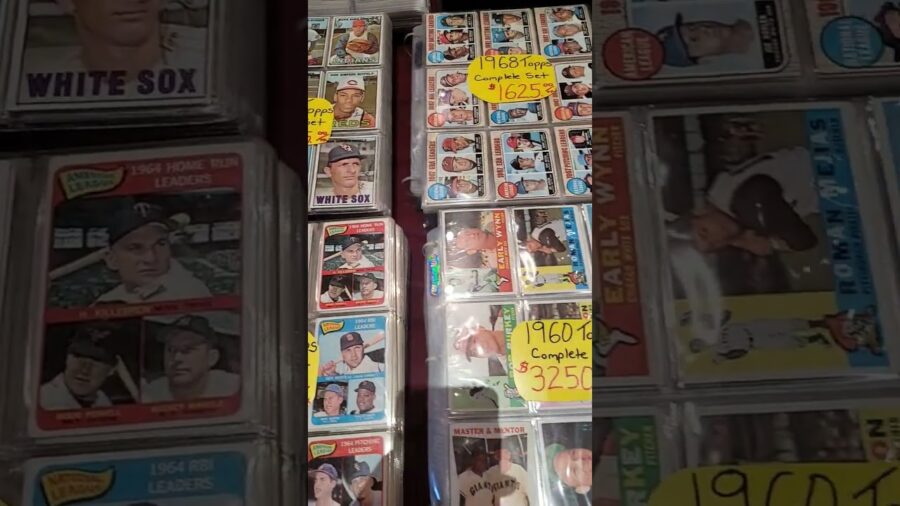 Mid-Atlantic Sports Collectibles & Memorabilia Show: BEL-AIR SPORTS CARDS Table 2 #shorts