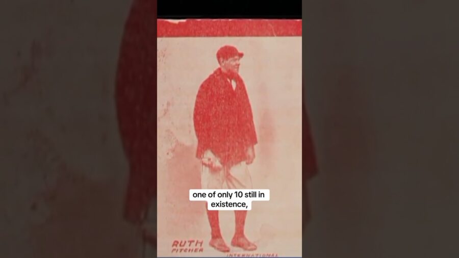 The most expensive Babe Ruth memorabilia ever sold #shorts