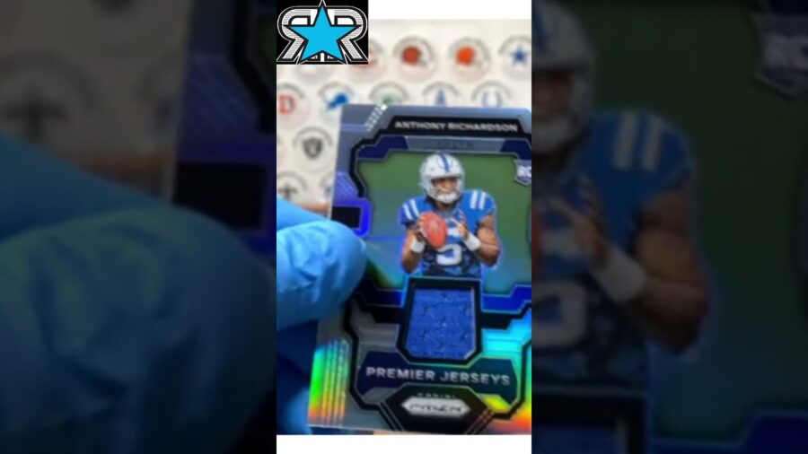 "Rare Find: Prizm Anthony Richardson Rookie Memorabilia Card! #rockstarrips
