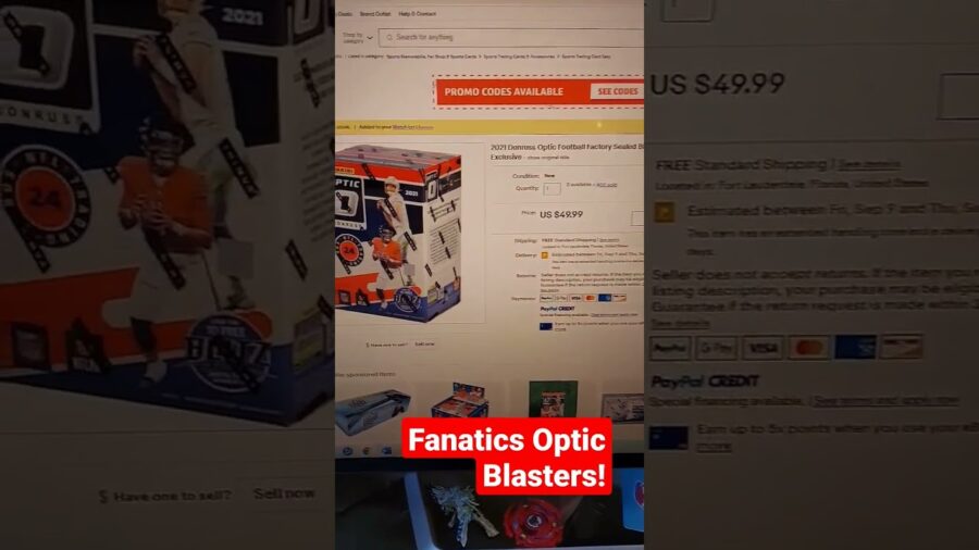 FANATICS DRAMA! SPORTS MEMORABILIA SELLING EXCLUSIVE OPTIC RAFFLE BLASTERS AT RESALE prices! panini