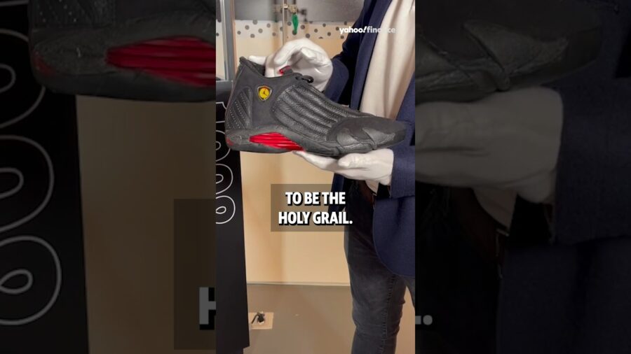 Rare #airjordan sneakers to be auctioned at @sothebys  💵🏆 #shorts