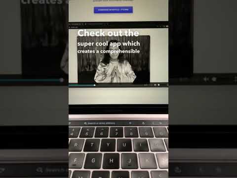 APP to summarize any Article for FREE!!