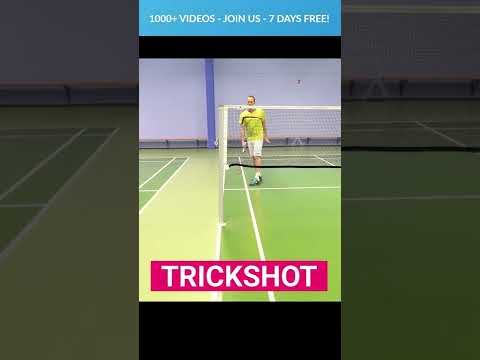 Crazy spin serve #shorts