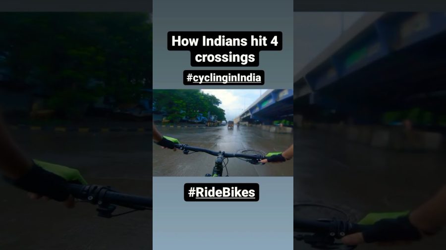 Cycling on Indian Roads. Spot the Moron #shorts #cycling #india #indianroads
