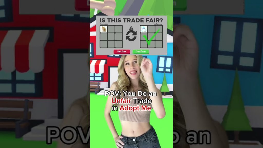 POV: You Do an "Unfair Trade" in Adopt Me....
