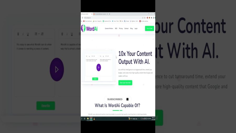 Rewrite Articles, Blogs, Texts Automatically #viral #create4all #shorts