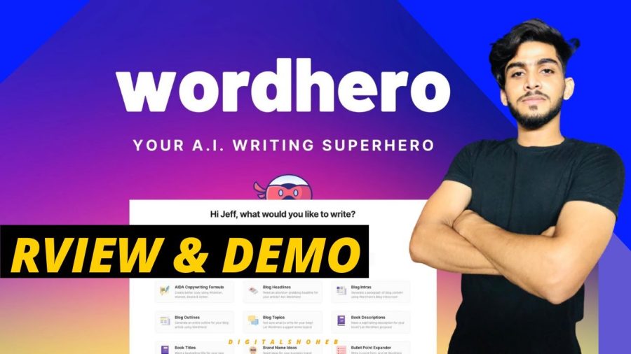 WordHero - AI Content Writer | an AI writing tool that helps you write high quality blog #shorts