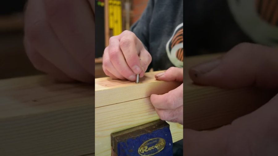 How I stop screws from spinning #SHORTS