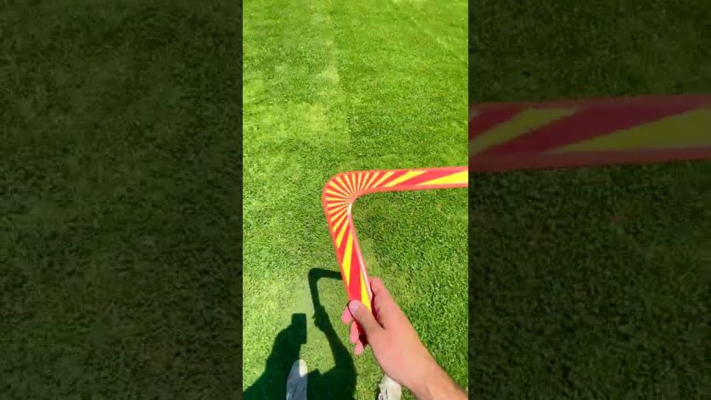 I LEARNED TO THROW A BOOMERANG #shorts