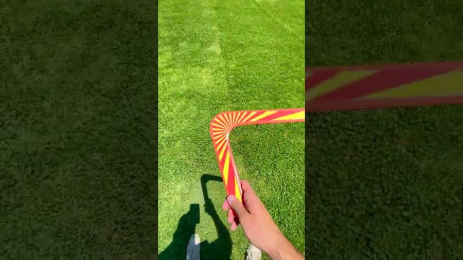 I LEARNED TO THROW A BOOMERANG #shorts