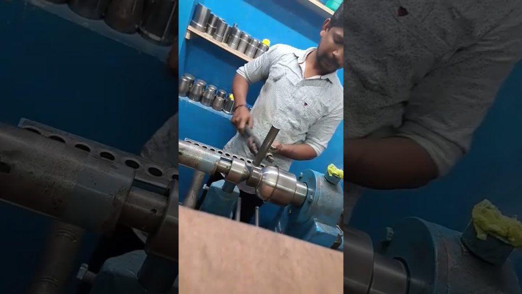Silver spinning work | Silver Bowls making #shorts #silver #silverprice