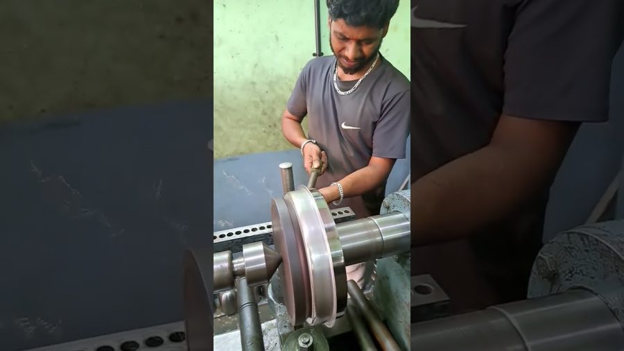 Silver plate making | silver spinning work
