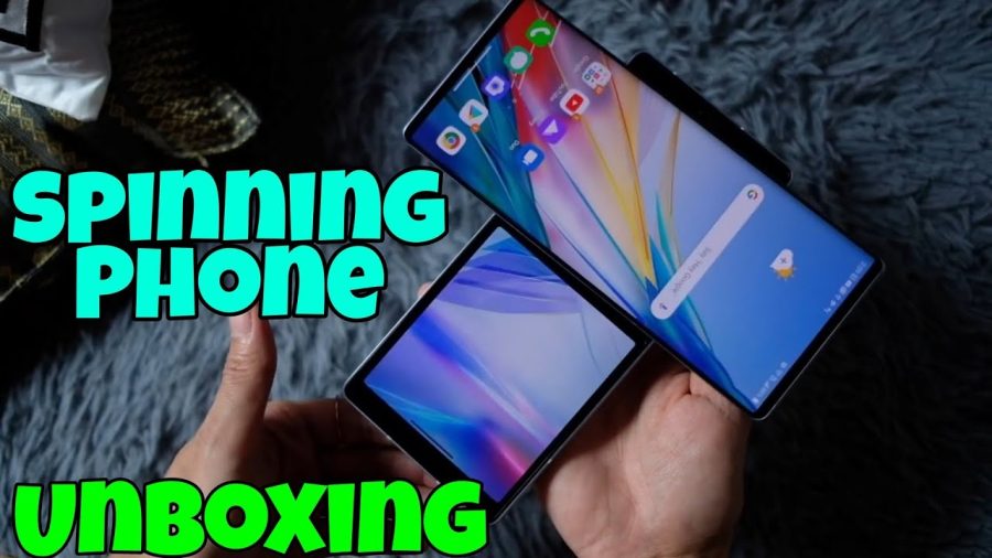 LG Wing the SPINNING Phone UnBoxing #shorts