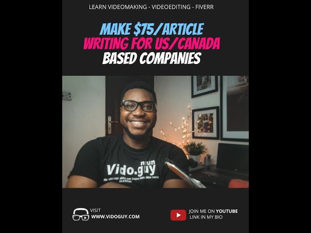 Make money writing articles #shorts